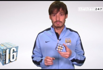 VIDEO: ''Thiên tài'' David Silva chơi rubic như thế nào?