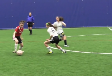 VIDEO: Những nữ cầu thủ nhí U11 phô diễn kỹ thuật như Zidane