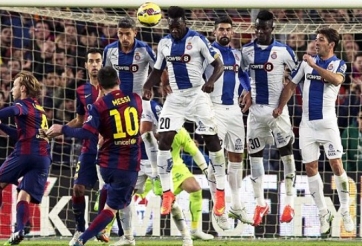 Video clip bàn thắng: Barcelona 5-1 Espanyol - Ronaldo gọi Messi trả lời