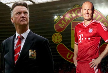 HLV Louis van Gaal lại ‘ve vãn’ Arjen Robben