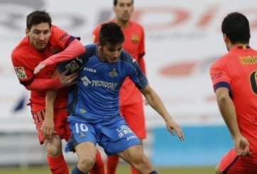 VIDEO: Getafe 0-0 Barcelona - Chấm dứt mạch chiến thắng