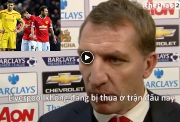 VIDEO: HLV Van Gaal vẫn muốn M.U cải tiến, Rodgers biện minh cho Liverpool