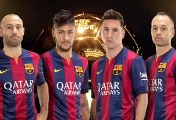 Quả bóng Vàng 2014: Neymar tiết lộ gây sốc