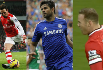 VIDEO: Top 5 bàn thắng đẹp vòng 16 Ngoại Hạng Anh 2014/15