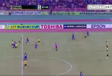 VIDEO: Pha bật nhả tiki-taka của Thái Lan trước Malaysia