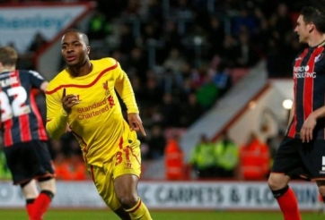 Video clip bàn thắng: AFC Bournemouth 1-3 Liverpool - Sterling tỏa sáng