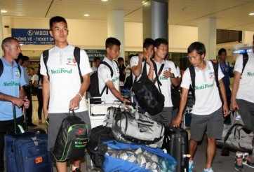 Hôm nay, Công Phượng và đồng đội sang Thái Lan tập huấn