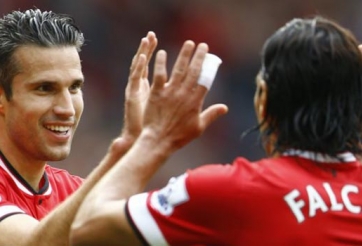 Van Persie 'kết' Falcao, loại Di Maria