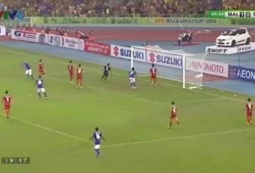 VIDEO: Phút 45'+2 - Indra nâng tỷ số lên 2-0 cho Malaysia