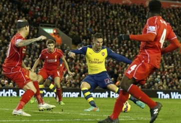 VIDEO: Phút 65' - Giroud nâng tỷ số lên 2-1 cho Arsenal