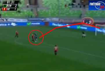 VIDEO: Pha phản lưới nhà lộ liễu ở giải VĐQG Chile