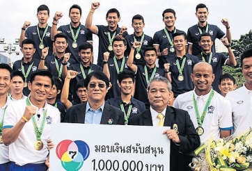 Thái Lan được treo thưởng 'khủng' để giành vé dự World Cup 2018