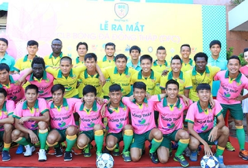 Tân binh Đồng Tháp ra mắt và đặt mục tiêu tại V-League 2015
