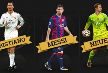 Vượt Ronaldo và Messi, Neuer giật giải cầu thủ xuất sắc nhất năm