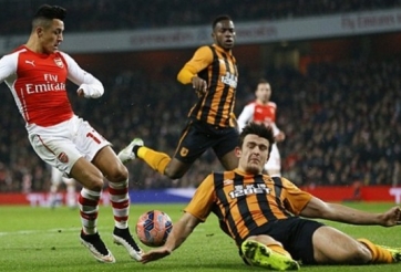 Video clip bàn thắng: Arsenal 2-0 Hull City - Sanchez rực sáng