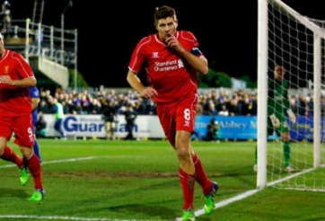 VIDEO: Cú đúp bàn thắng và màn trình diễn ấn tượng của Gerrard trước Wimbledon