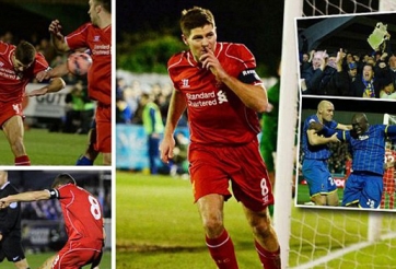 Vòng 3 FA Cup: Gerrard cứu Liverpool, Tottenham ngã ngựa