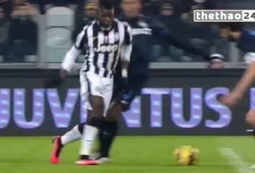 VIDEO: Pogba qua người đẳng cấp rồi dứt điểm ... ra ngoài