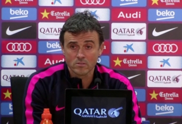 HLV Enrique đáp trả tin đồn mâu thuẫn với Messi