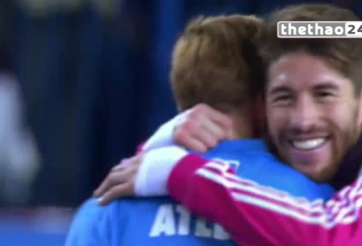 VIDEO: Ramos thân mật chào đón Torres về nhà