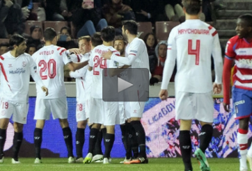 Video clip bàn thắng: Granada 1-2 Sevilla - Duy trì bất bại