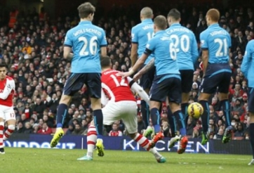 Video clip bàn thắng: Arsenal 3-0 Stoke City - Sanchez tỏa sáng rực rỡ
