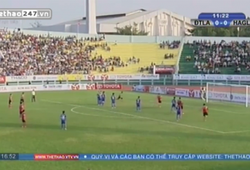 VIDEO: Cột dọc cứu 1 bàn thua cho HAGL