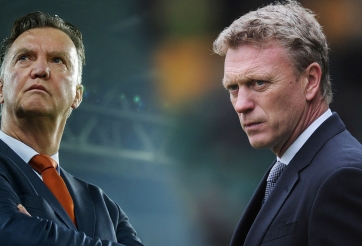 Thống kê: Van Gaal vẫn chưa hơn được David Moyes