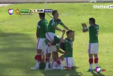 VIDEO: Màn ăn mừng bàn thắng ấn tượng của các thủ U20 Mexico
