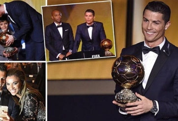 Ronaldo nói gì khi đoạt Quả bóng Vàng FIFA 2014?
