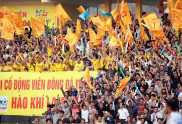 CĐV Thanh Hóa sẽ 'phủ vàng' Pleiku ở vòng 3 V-League