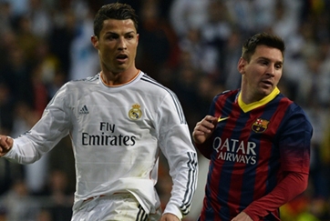 Messi bị đánh giá thấp hơn Ronaldo trong năm 2015