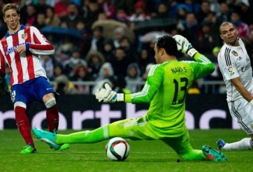 Video clip bàn thắng: Real Madrid vs Atletico Madrid - CR7 bị lu mờ, Torres tỏa sáng