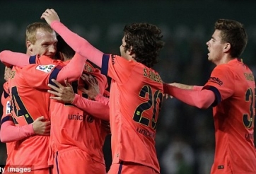 Video clip bàn thắng: Elche 0-4 Barcelona - Dạo chơi ở Martinez Valero