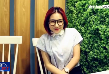 Video phỏng vấn Hòa Minzy: 'Rất thích Công Phượng'