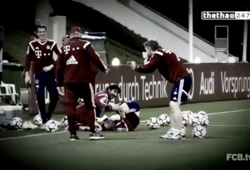 VIDEO: Màn trình diễn beatbox vui nhộn của Bastian Schweinsteiger