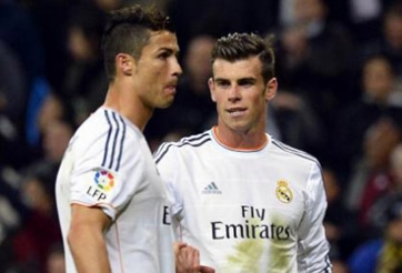 Ronaldo tranh cãi quyết liệt với Gareth Bale