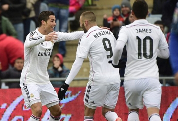 Ronaldo lập cú đúp, Real Madrid đè bẹp Getafe