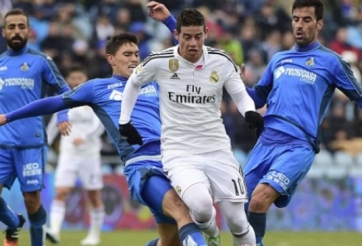 VIDEO: James thi đấu ấn tượng, Real Madrid thắng giòn Getafe