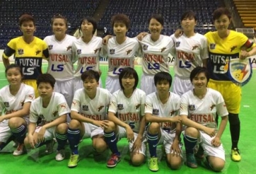 CLB Futsal nữ của Việt Nam giành chức vô địch giải Futsal khu vực ĐNÁ
