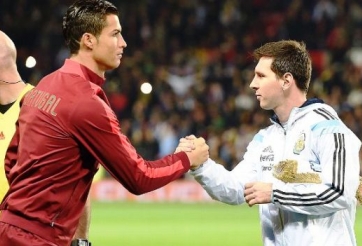 Ronaldo bất ngờ gửi lời cám ơn Messi