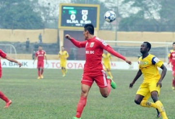 Hạ SLNA, B.Bình Dương tiếp tục ngự trị ngôi đầu V-League 2015