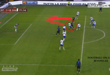 VIDEO: Podolski đánh gót tinh tế cho Shaqiri ghi bàn tại Coppa Italia