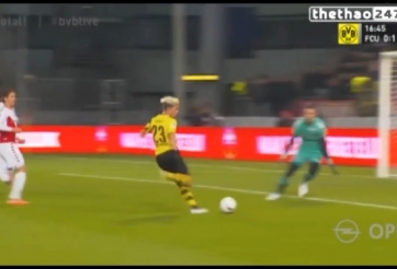 VIDEO: Bàn thắng đầu tiên của tân binh Kevin Kampl cho Dortmund