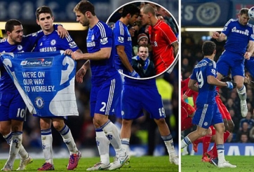 Ivanovic tỏa sáng đưa Chelsea vào chung kết Cup Liên đoàn