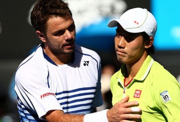 Tứ kết Australian Open 2015: Nishikori dừng bước trước Wawrinka