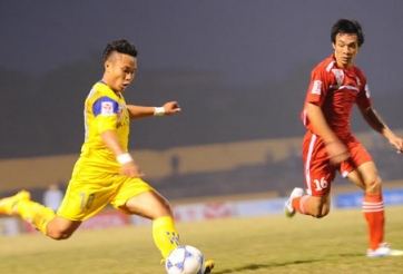 Hoàng Thịnh tỏa sáng, SLNA đè bẹp Thanh Hóa