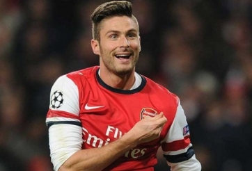 VIDEO: Giroud mở tỉ số cho Arsenal sau pha kiến tạo của Ozil