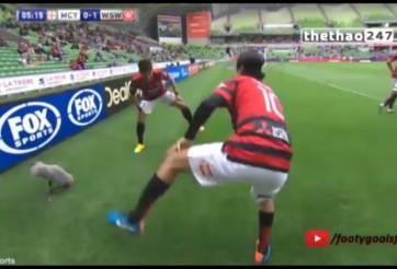 VIDEO: Siêu phẩm và màn ăn mừng hài hước chỉ có ở Nhật Bản