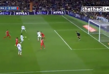 Video clip bàn thắng: Real Madrid - Sevilla - Chiến thắng dễ dàng